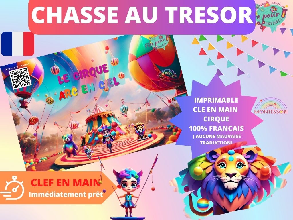 Chasse au trésor Cirque Arc En Ciel