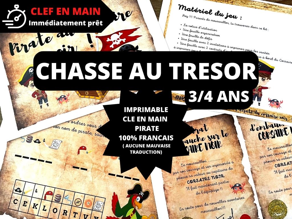 Chasse au trésor Pirate