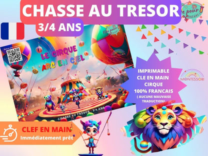 Chasse au trésor Cirque Arc En Ciel