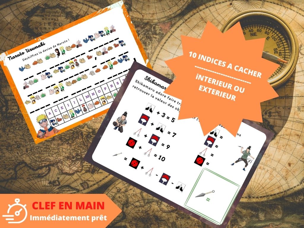 Chasse au trésor Naruto